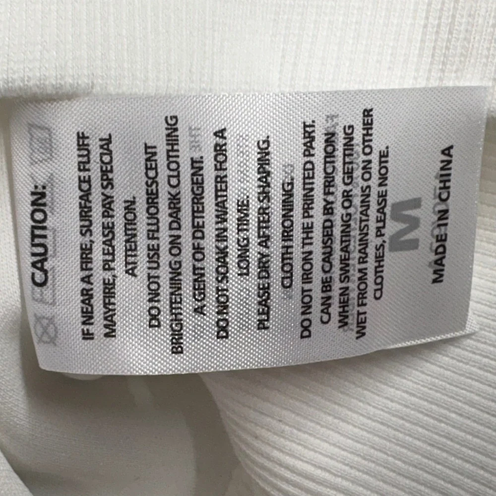 Burandoeno Sweatshirt Mens Size M White Purple Script Logo Excellent Streetwear‎